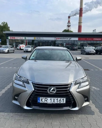 Lexus GS cena 102000 przebieg: 120000, rok produkcji 2015 z Kraków małe 121